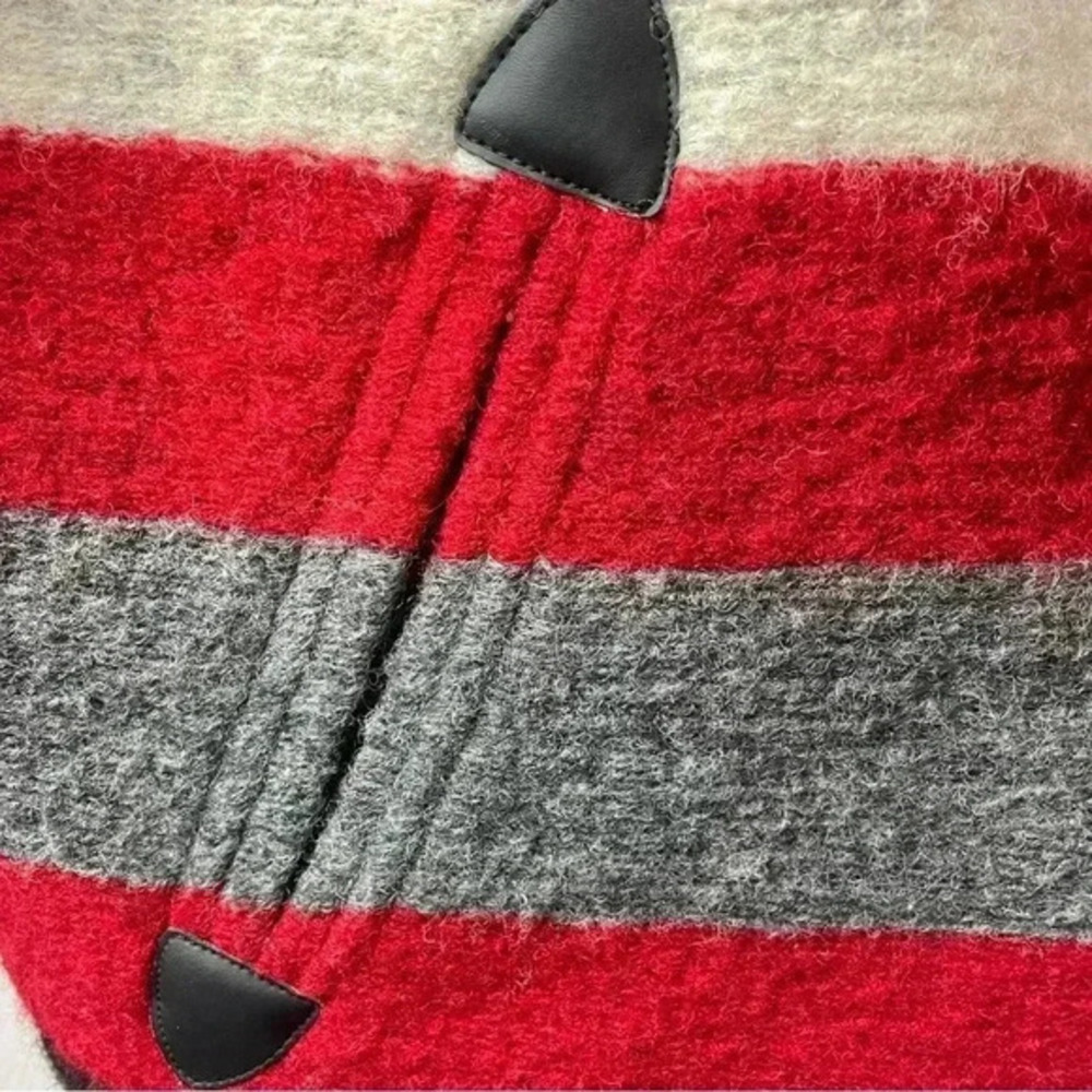 Isabel Marant Red and Gray Striped Jacket - Picture 9 of 16